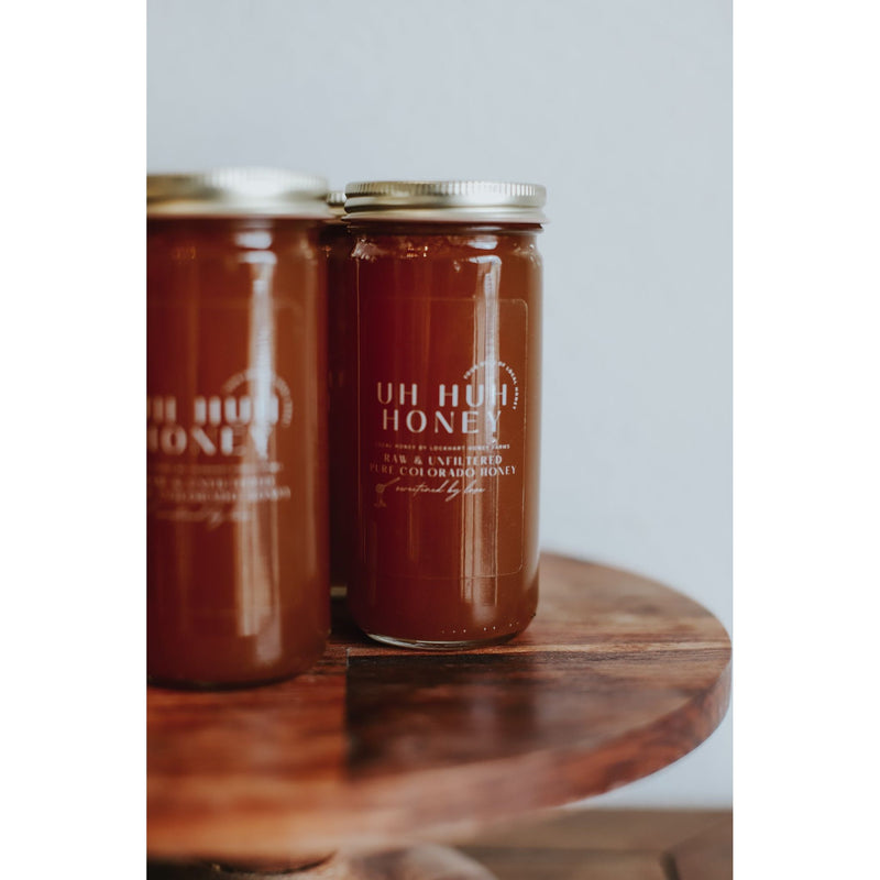 Uh Huh Honey Pure Colorado Honey - 12 oz jar