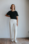 Day Crop Tee- black