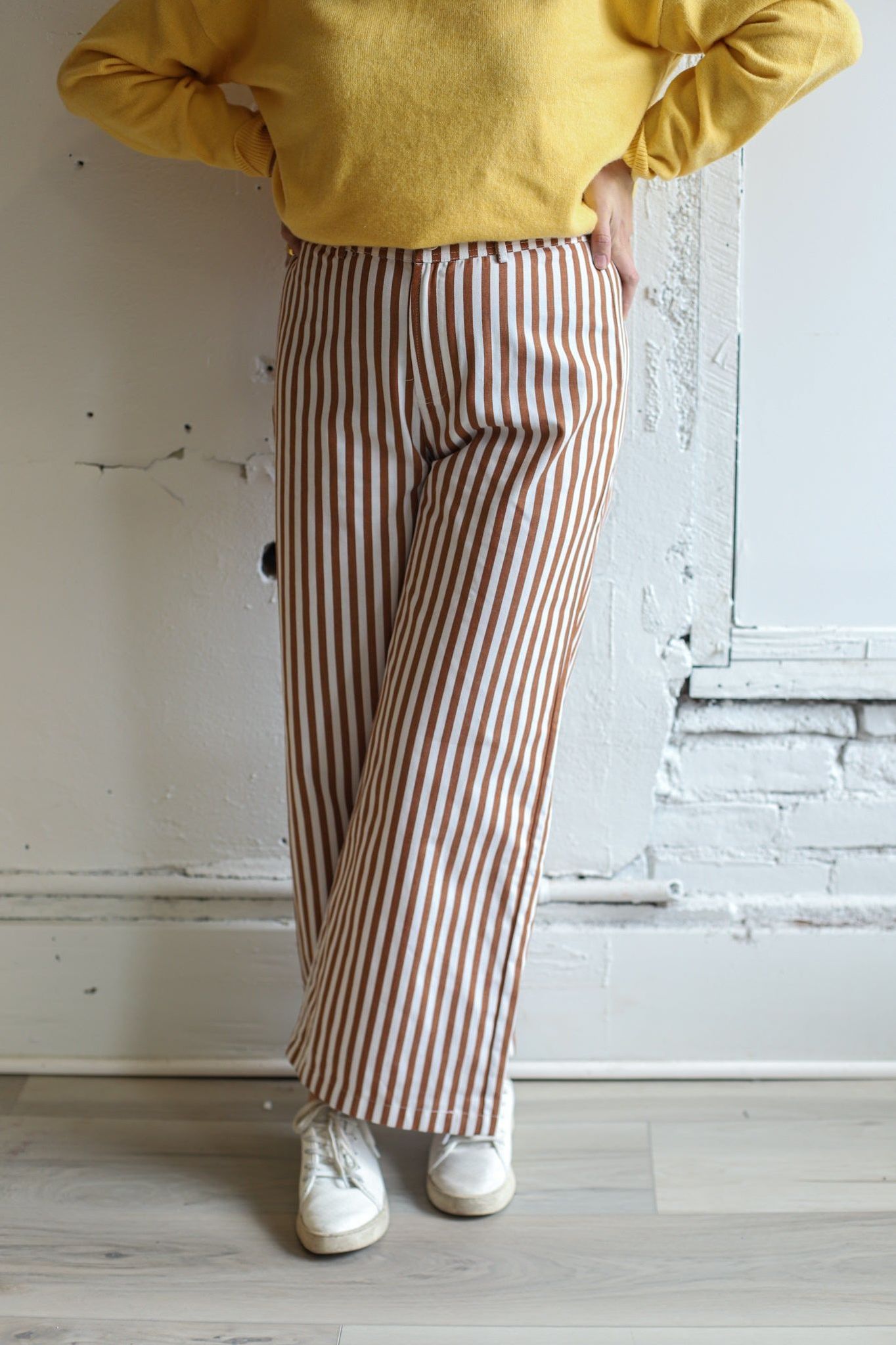 Be My Baby Striped Pants