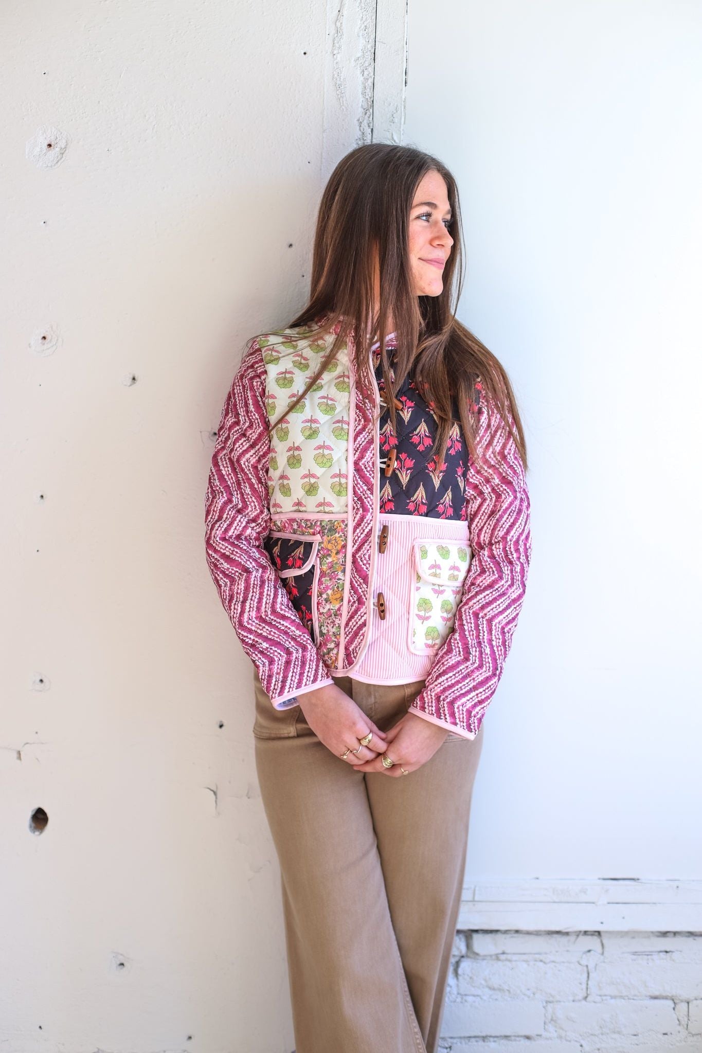 Queen of Hearts Quilted Jacket