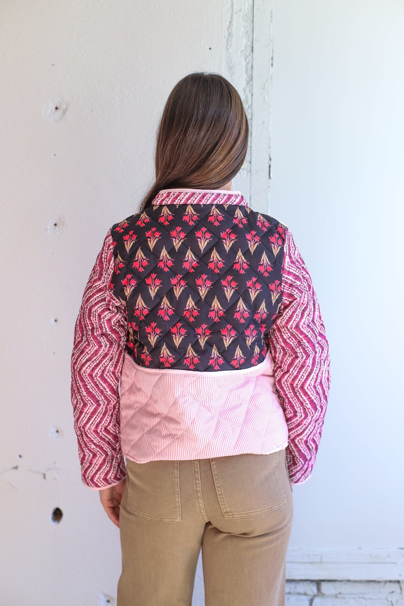 Queen of Hearts Quilted Jacket