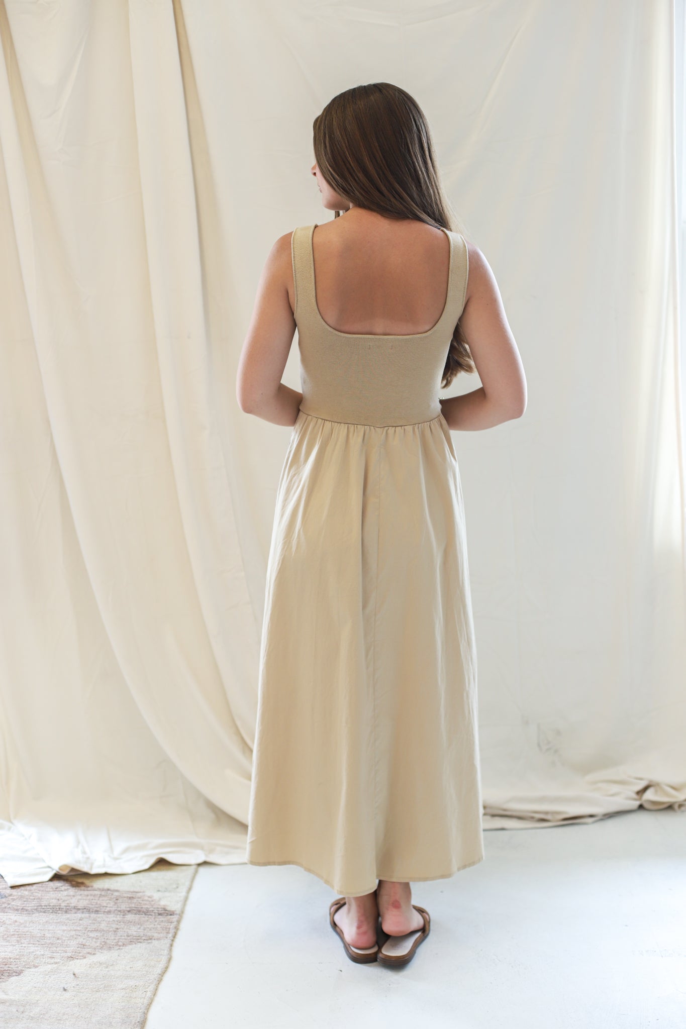 The Lucinda Dress- oat