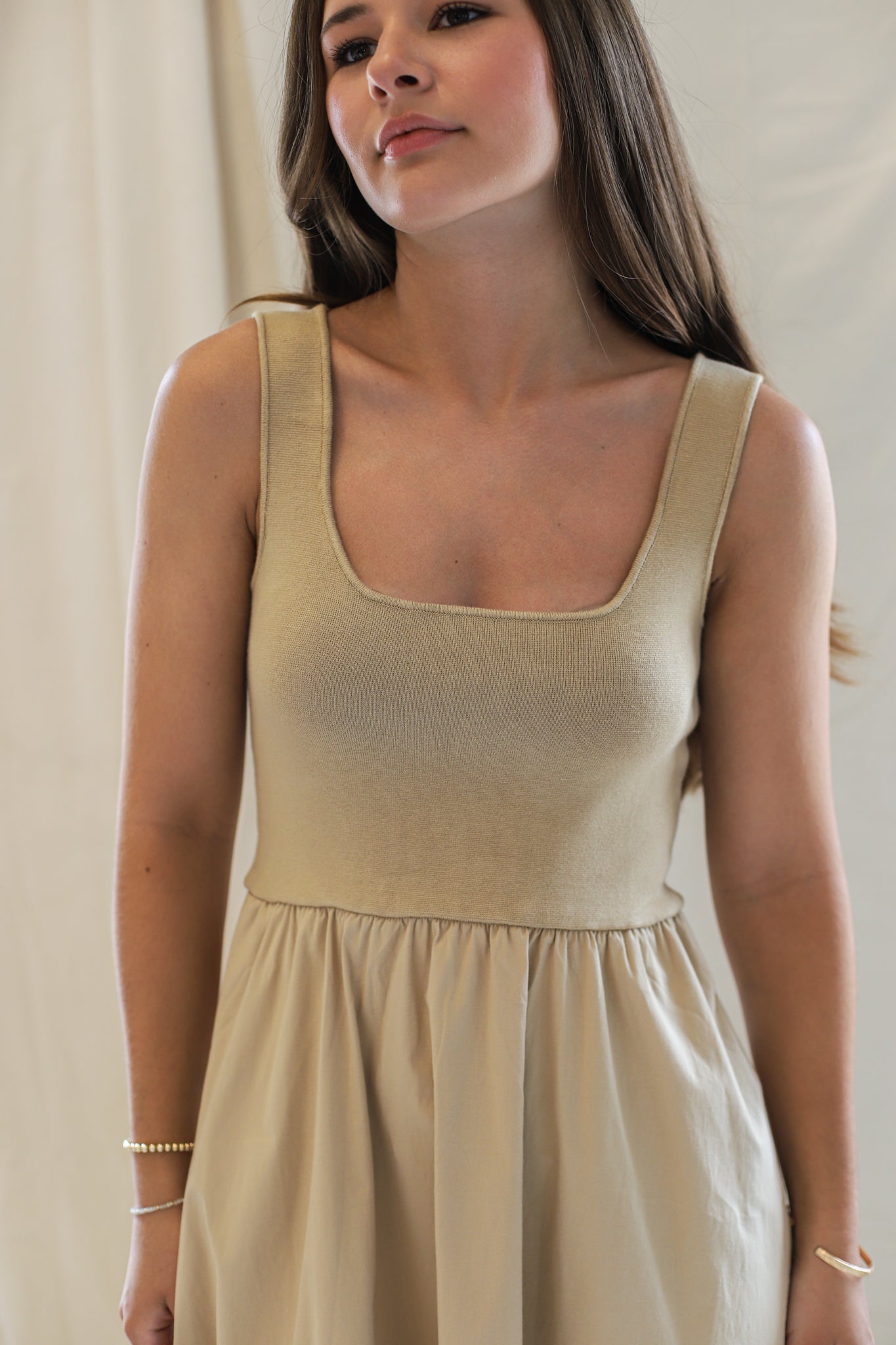 The Lucinda Dress- oat