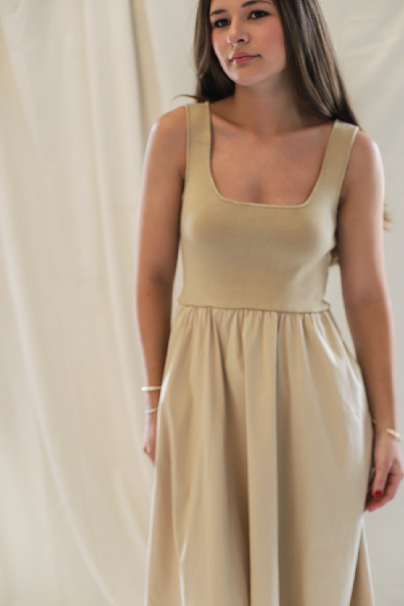 The Lucinda Dress- oat