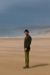Classic Fleece Crew- vinatge black