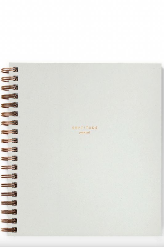Mini Gratitude Journal- Chalk White