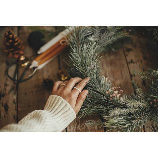 12/13 Holiday Wreath Making Class