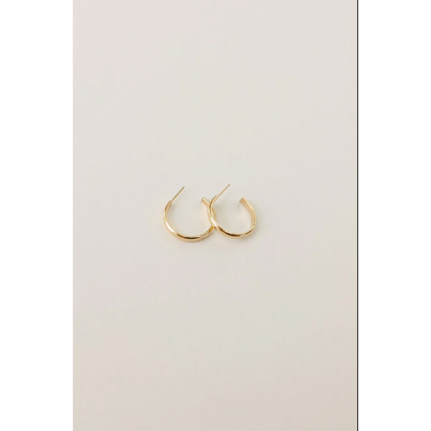 Our Spare Change Hammered Hoops