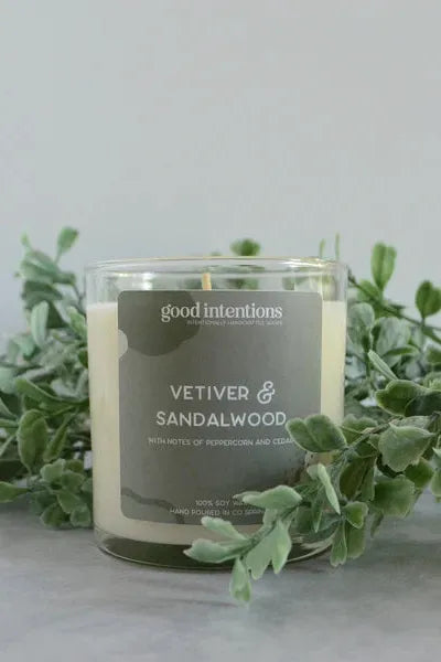 Vetiver & Sandalwood Candle