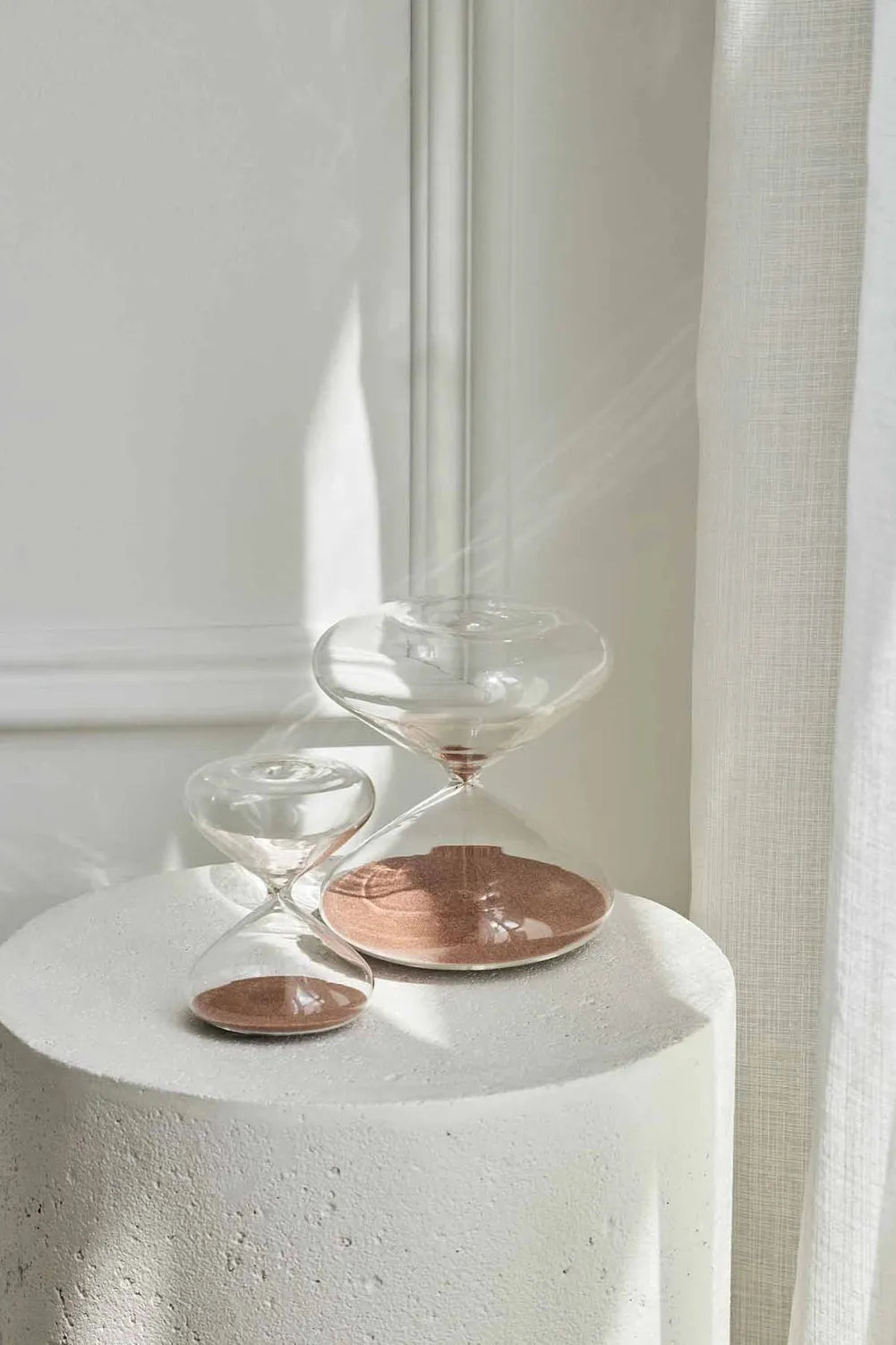 Mindful Focus Hourglass 30 Minutes, Glass Sand Timer