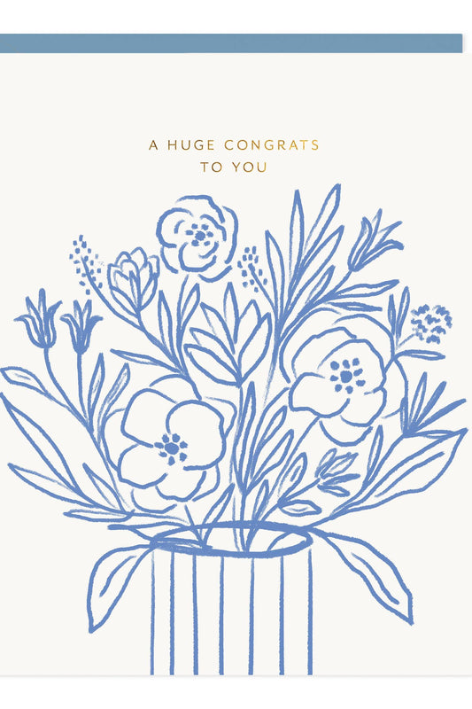 Congrats Bouquet Card