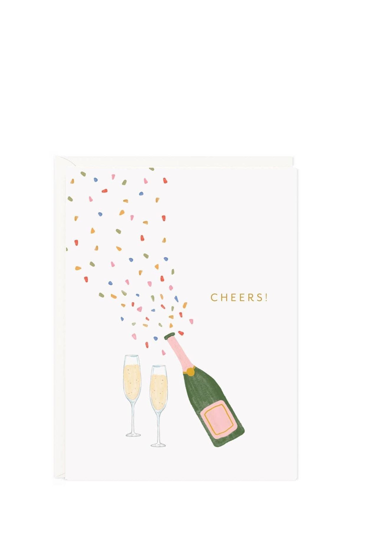 Cheers Champagne Mini Card