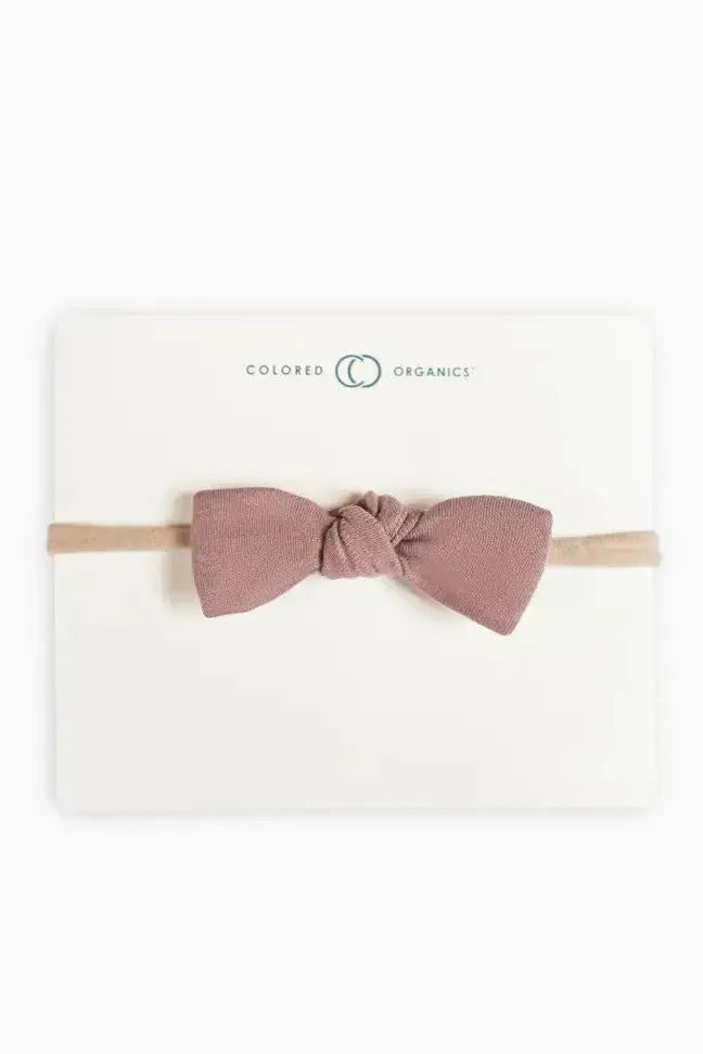 Dainty Bow Headband - Aster