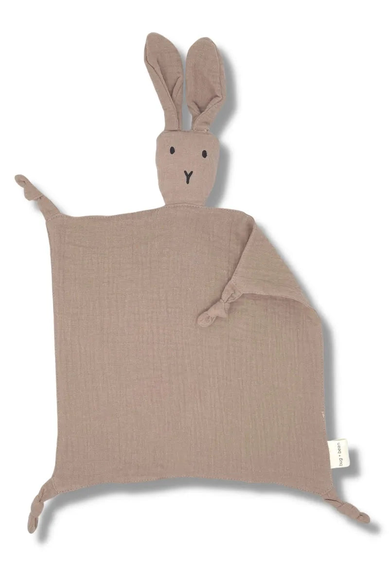 Bunny Lovey Blanket- natural