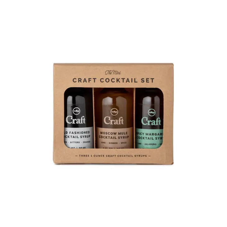 Craft Mini Cocktail Syrup Mixer3-Pack Set