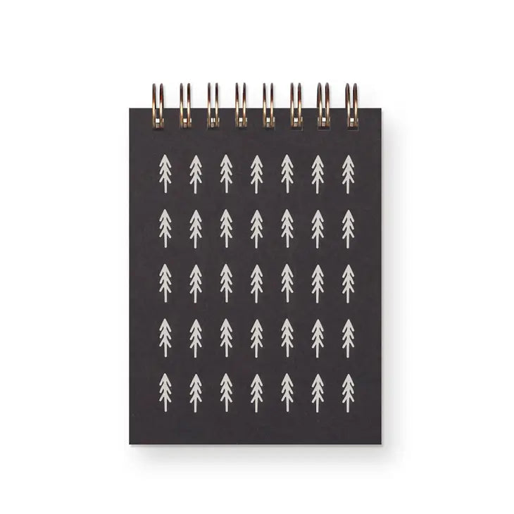 Ruff House Print Shop - Treeline Mini Jotter Notebook