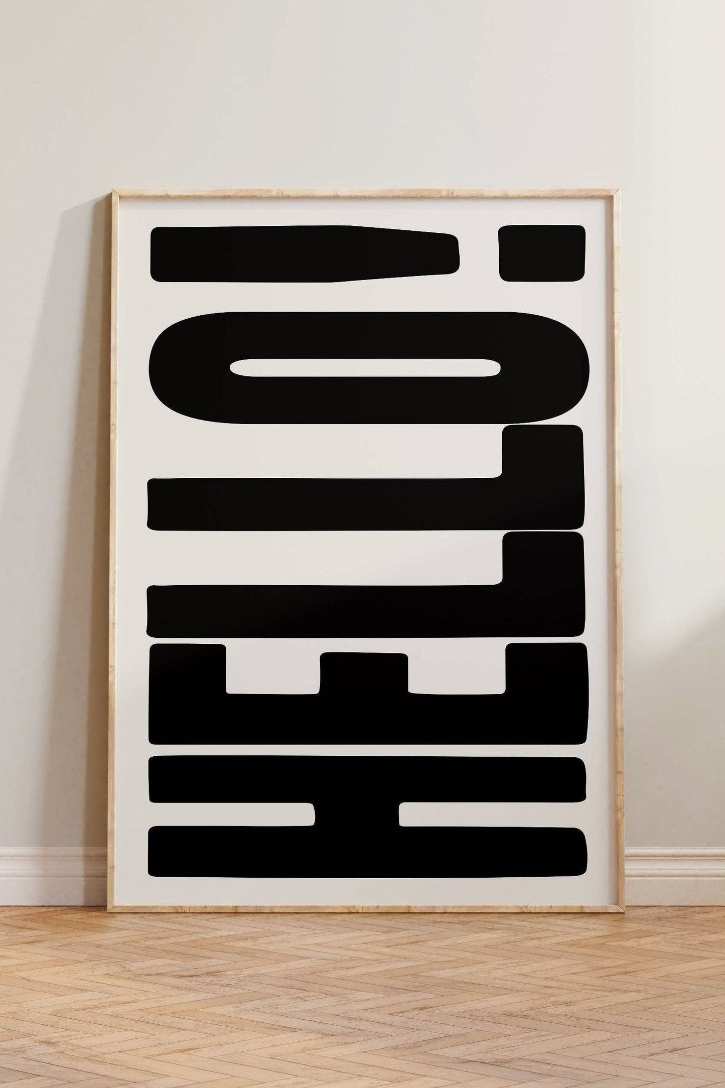 Hello Print: Unframed / A4