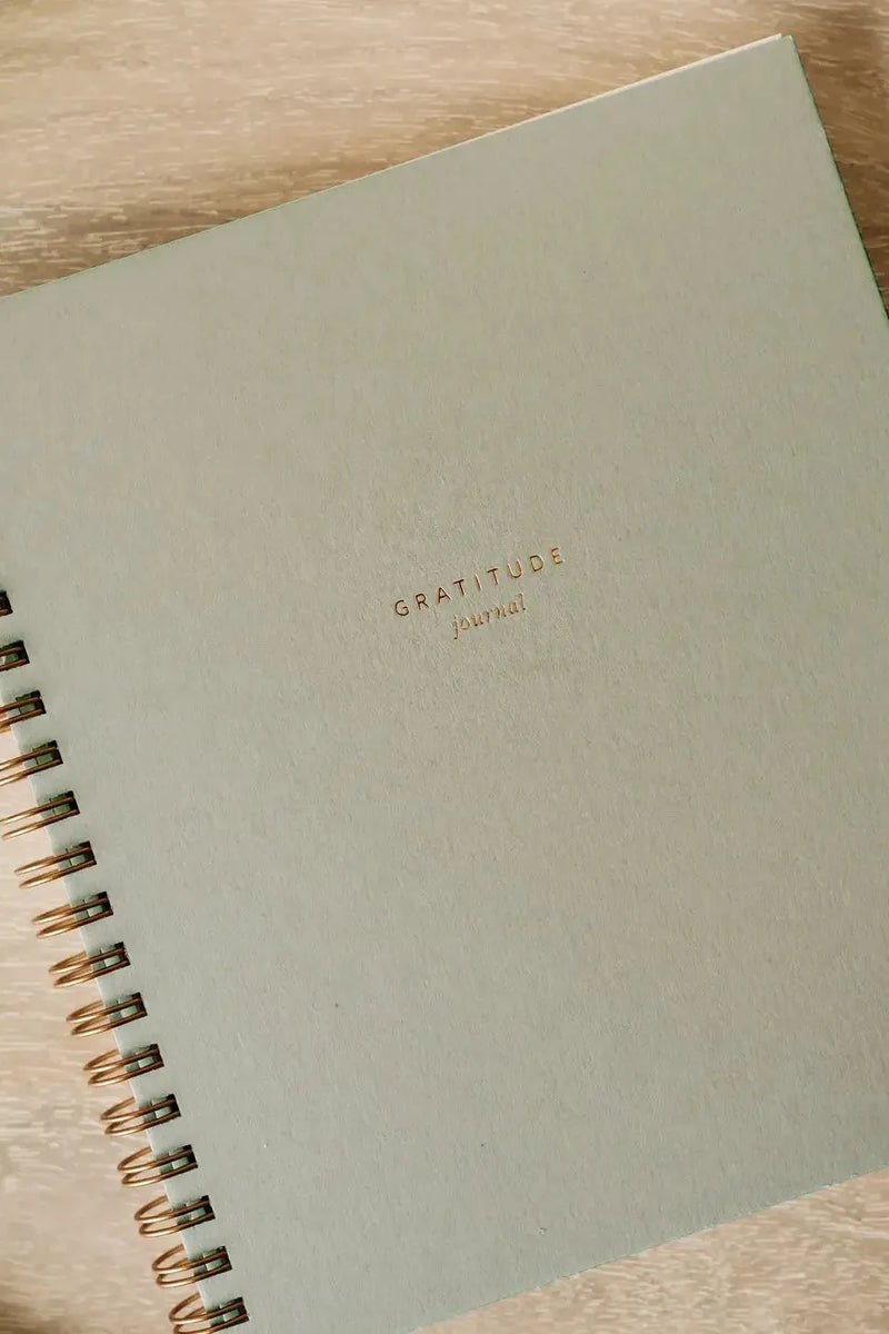 Ramona & Ruth - Mini Gratitude Journal in Light Sage