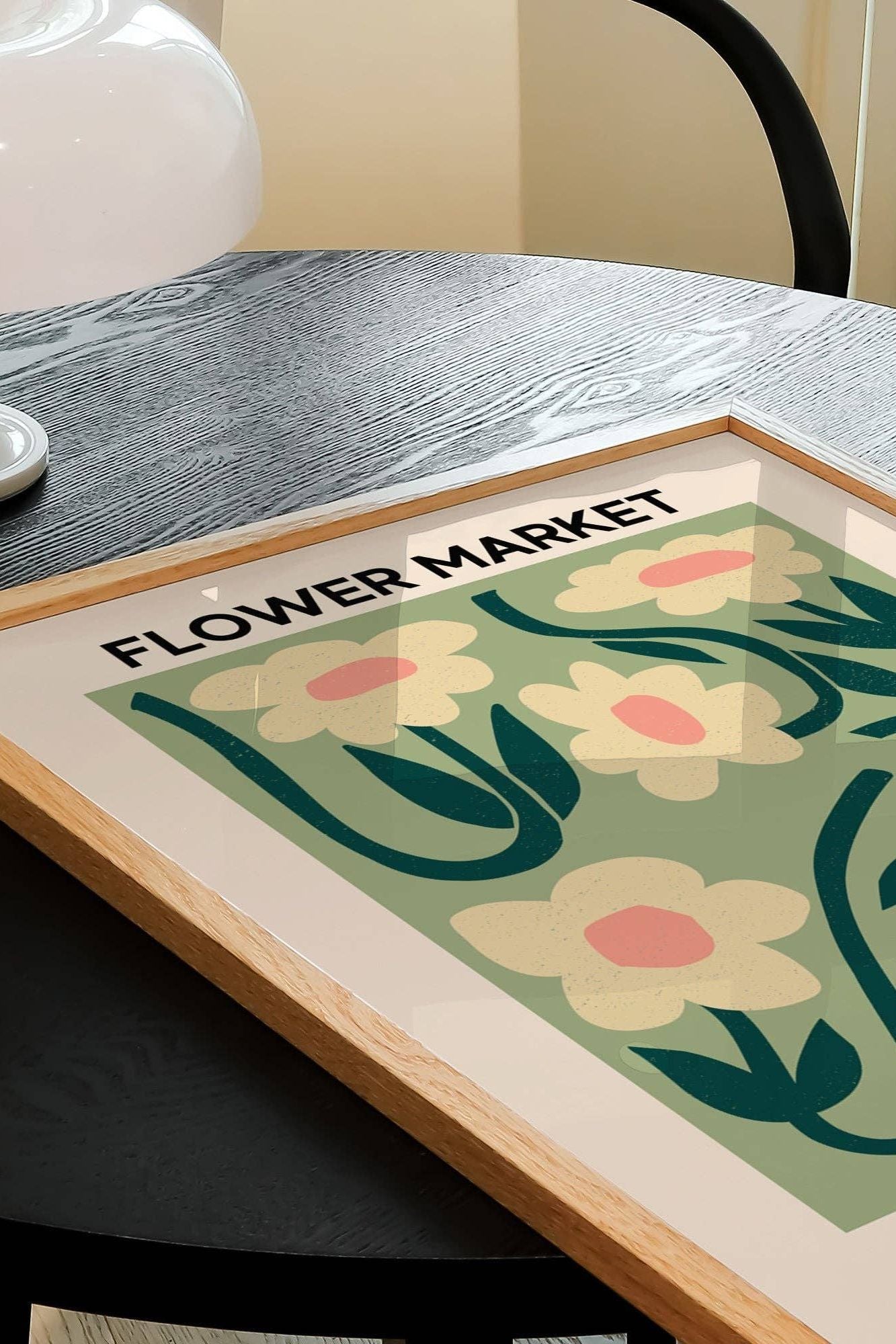 Flower Market Amsterdam Print #2: Unframed / A4