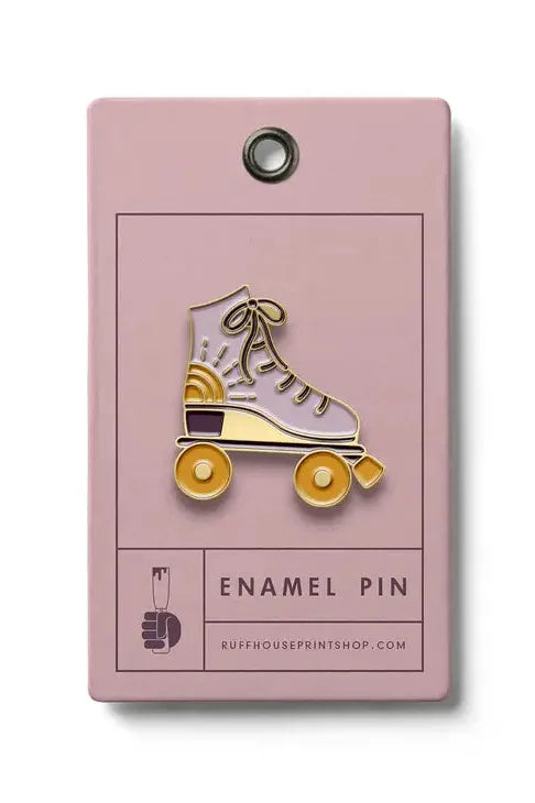 Ruff House Print Shop - Roller Skate Enamel Pin