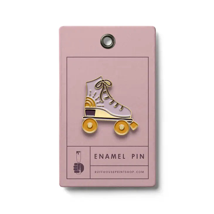 Ruff House Print Shop - Roller Skate Enamel Pin