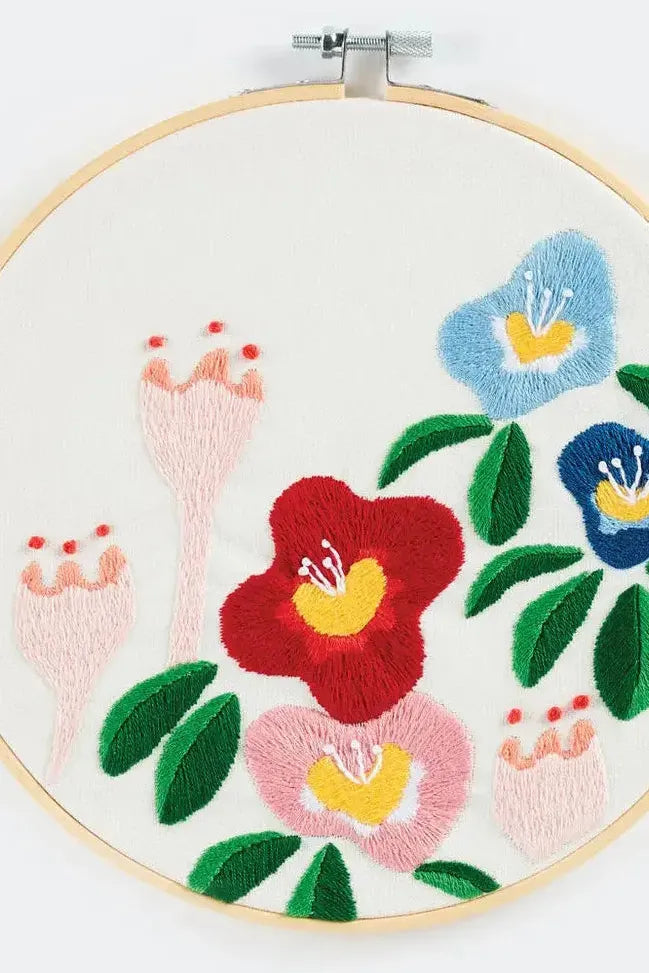 Journey Of Something - Embroidery Kit - Floral
