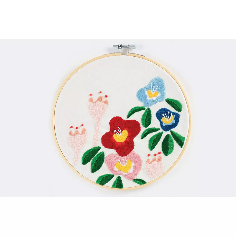 Journey Of Something - Embroidery Kit - Floral