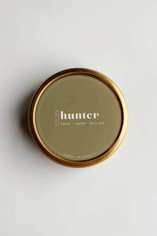 Hunter 4 oz Candle Tin