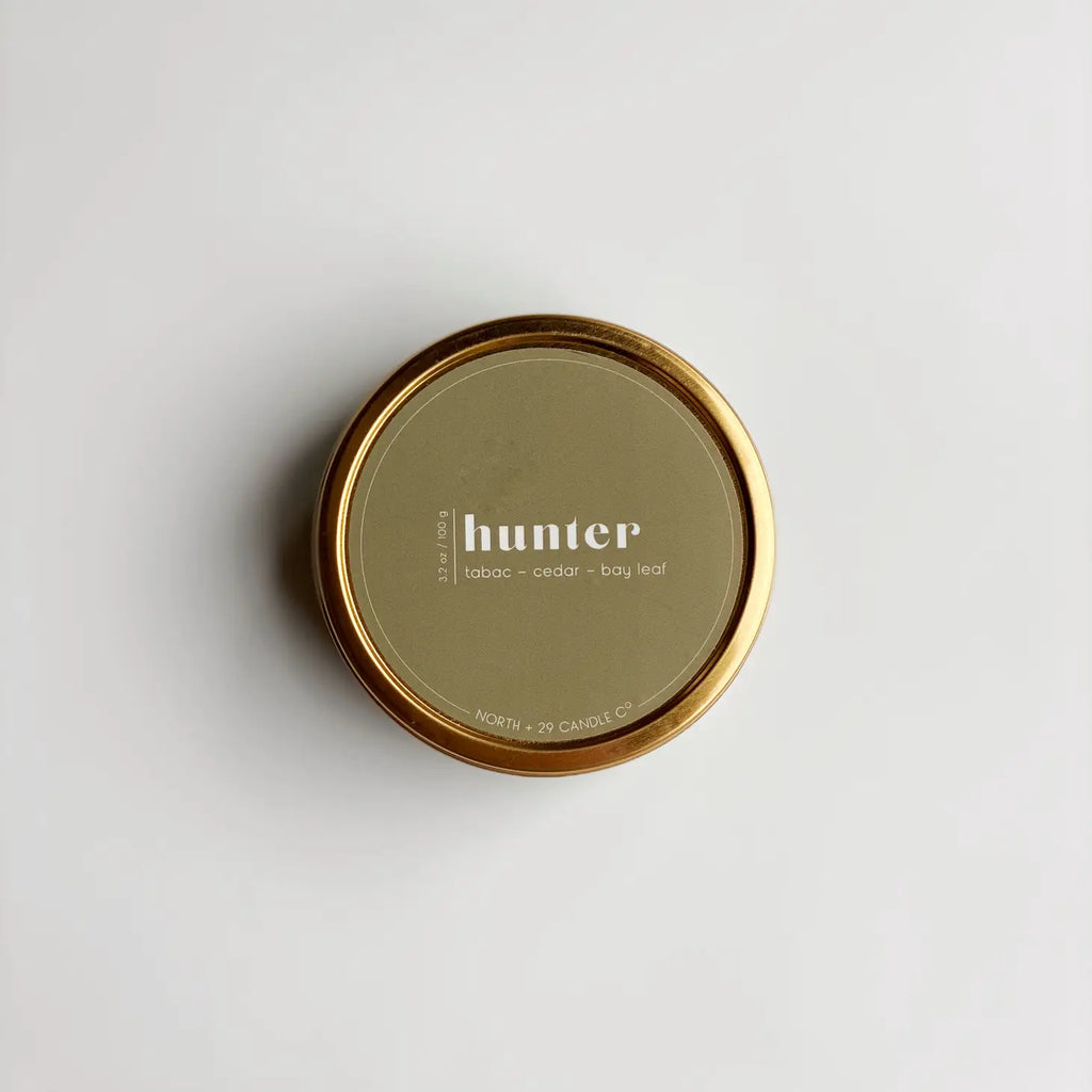 Hunter 4 oz Candle Tin