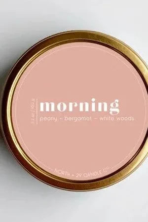 Morning 4 oz Candle Tin