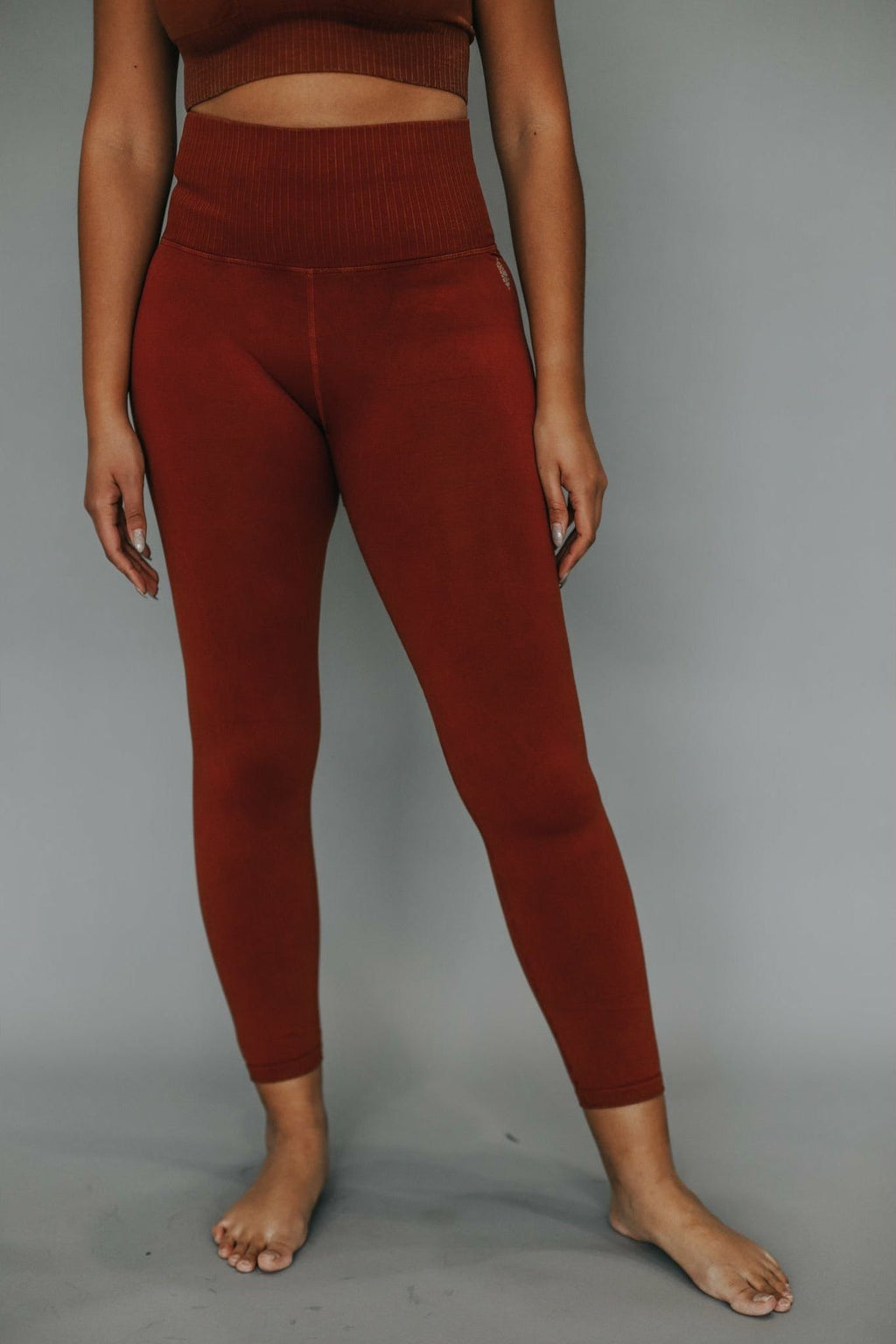 Free People Good Karma Legging// Canyon Clay