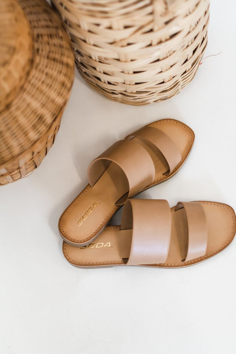 Honey Sandals - Brown size 5.5