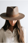 Gigi Pip Miller Fedora - Brown