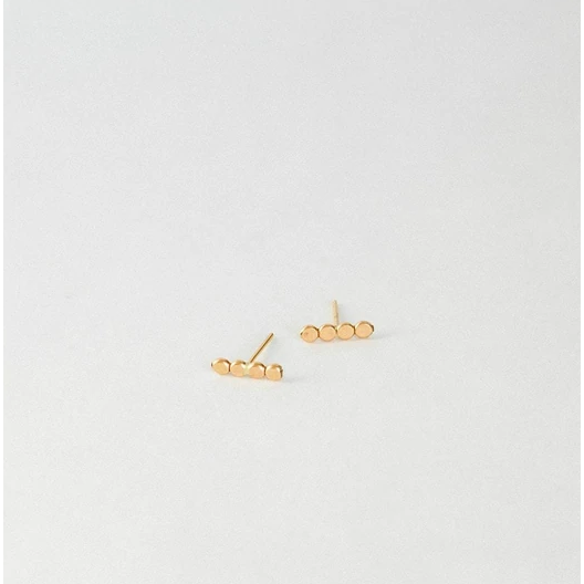 Our Spare Change Long Beaded Studs