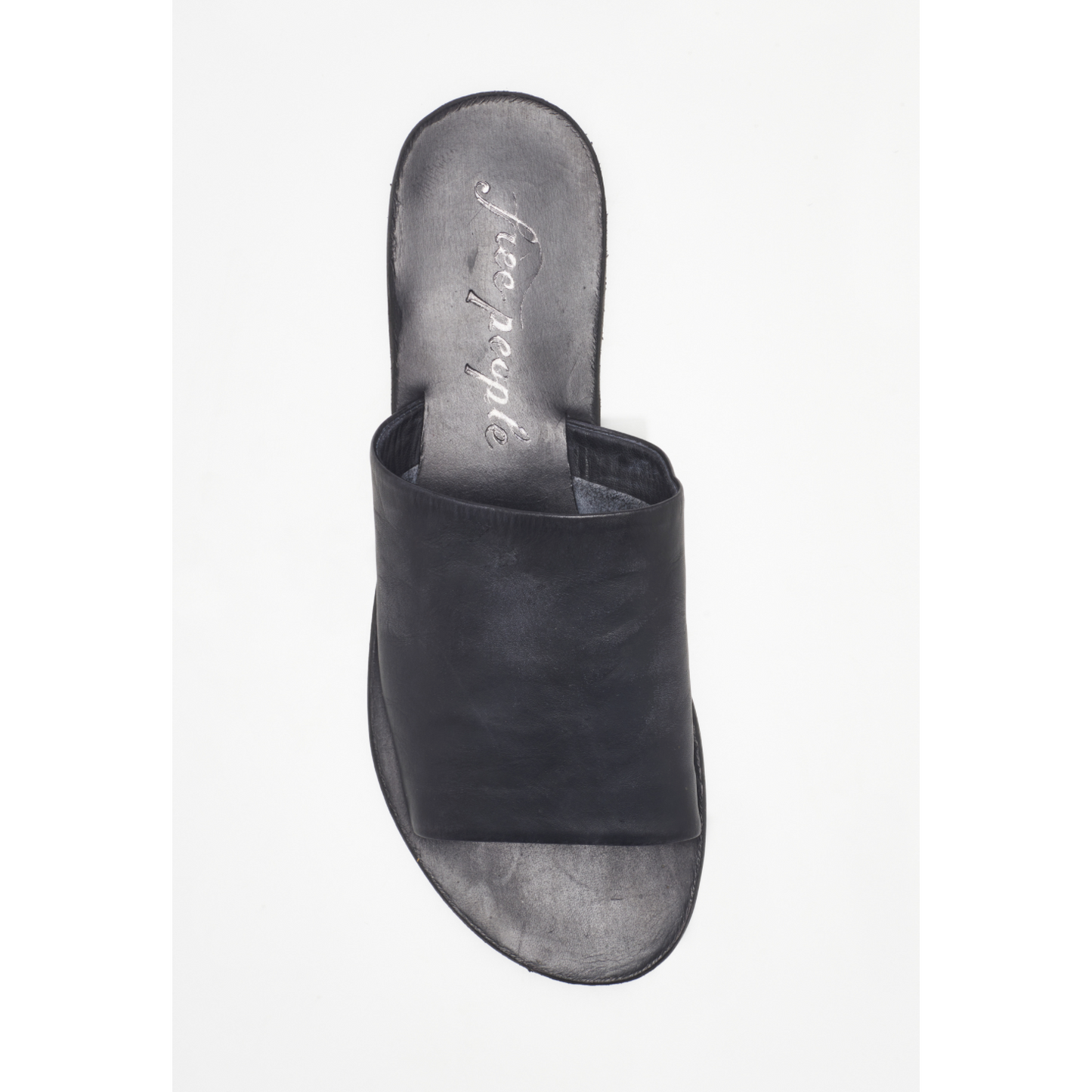 Free People Vicente Slide Sandals- Black