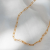Magnolia Flower Disc Necklace - 5/8"