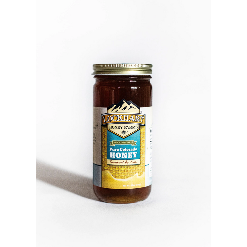 Lockhart Pure Colorado Honey - 12 oz jar